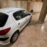 پژو206 تیپ ۲ بدون رنگ بدون خال مشابه صفر مدل1389|خودرو سواری و وانت|کهریزک, |دیوار