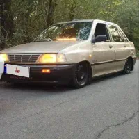 پراید مدل۸۷ رنگ بژ لوازمی