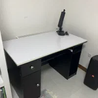 تخت یک نفره به همراه تشک و روتختی+میز کامپیوتر|تخت و سرویس خواب|ساری, |دیوار