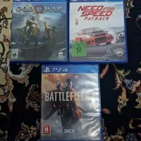 god of war 2018/battlefield 1/NFS payback