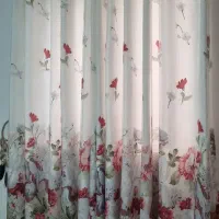 پرده نو و تمیز پارچه کیفیت