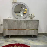 اینه کنسول میز تلویزیون ست|بوفه، ویترین، کنسول|سنندج, |دیوار