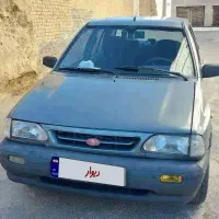 پراید ۱۳۱ بی رنگ و ضربه