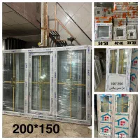 درب و پنجره و دریچه پی وی سی PVC بدون واسطه