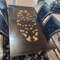 میز 6نفره به همراه صندلی