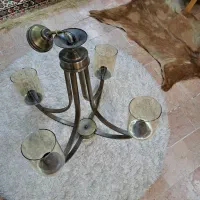 فروش لوستر چهار شعله در حد نو شیک|لوستر و چراغ آویز|تهران, سلسبیل جنوبی|دیوار