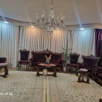 مبل استیل ۹ نفره و نهارخوری ۸نفره ودوویترین ۴طبقه|مبلمان خانگی و میز عسلی|اصفهان, شاهزاده ابراهیم|دیوار