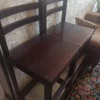 ۴ عدد صندلی نهار خوری تمیز و سالم|میز و صندلی غذاخوری|صدرا-فارس, فاز ۱|دیوار
