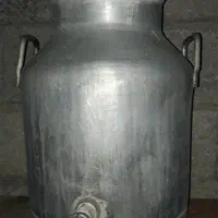 ظرف شیر ۲۰ لیتری همراه فلگه گازی تخلیه