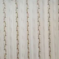 پرده حریر طلا کوب سالم وتمیز|پرده، رانر، رومیزی|گنبد کاووس, |دیوار