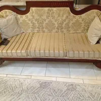 مبل راحتی چوب گردو