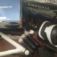 واقعیت مجازی ps4 همرا aim و سه عدد دسته موو