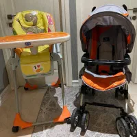 کالاسکه خارجی برند کاپلا و میز غذا خارجی برند چیکو