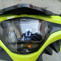 ایروکس NVX155 مدل ۱۴۰۲ رنگ سبز فسفری در حد نو|موتورسیکلت|ساری, |دیوار