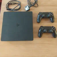 PS4 Slim 500GB دو دسته اصل جعبه و کیف