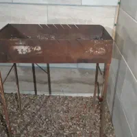 کباب پز زغالی ایستاده ورق ضخیم و سنگین