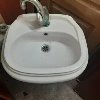 روشویی دسشویی همراه شیر|لوازم سرویس بهداشتی|شاهین‌شهر, مخابرات (شهید بهشتی)|دیوار