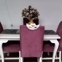 نیز غذا خوری چهار نفره|میز و صندلی غذاخوری|زرندیه, |دیوار