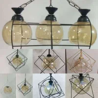 نو آکبند لوستر آویز اسپرت مشکی مدرن