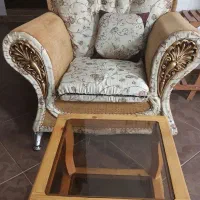 راحتی ۷نفره|مبلمان خانگی و میز عسلی|صحنه, |دیوار