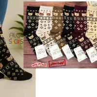 جوراب ساقدار زنانه فانتزی طرح خرس سنتی