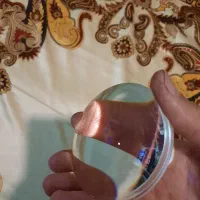 عدسی قدیمی بزرگ کریستال شیشه عکاسی|دوربین عکاسی و فیلم‌برداری|ارومیه, |دیوار