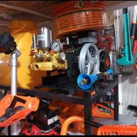 علفزن دوشی وپشتی.چاله زن موتوری سمپاش موتوری|ماشین‌آلات صنعتی|بندرعباس, |دیوار