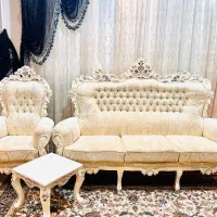 مبل سلطنتی 9 نفره چوبِ گردو اصل