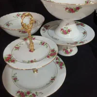 ظروف گلسرخی طرح جدید