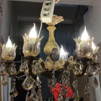 لوستر برنز|لوستر و چراغ آویز|نسیم‌شهر, |دیوار