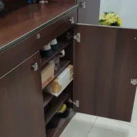 جاکفشی کنسولی آینه دار