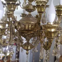 لوستر برنز|لوستر و چراغ آویز|ملایر, |دیوار