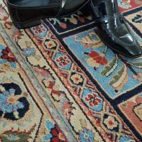 کفش ورنی دست دوزتمام چرم سایز40