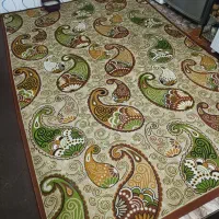 گلیم6متری طرح بته جقه