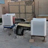 سایبان و کاور  کولر|کولر آبی|اصفهان, باغ زیار|دیوار