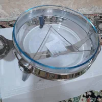 ۲ عدد سوفله خوری گرد نو نو|ظروف سرو و پذیرایی|شاهین‌شهر, شهرک گلدیس|دیوار