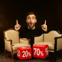 مبل استیل وراحتی باراث