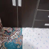 آینه دراور چوبی