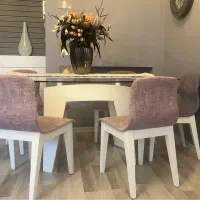 میز و صندلی نهارخوری شش نفره