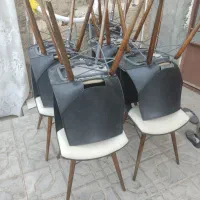 صندلی پایه چوبی|میز و صندلی غذاخوری|کرمان, |دیوار