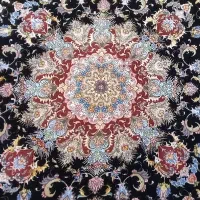 فرش گرد دایره تبریز ابریشم علیا|فرش|تهران, درختی|دیوار