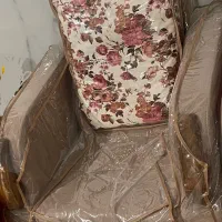 مبل ۷ نفره به همراه میز و سه عدد بخاری گازی|مبلمان خانگی و میز عسلی|لنجان, |دیوار