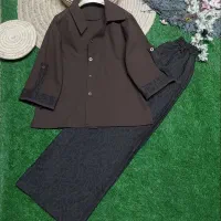 ست شومیز شلوار پلنگی مازراتی