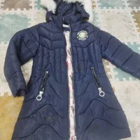 کاپشن دخترونه رنگ سرمه ای