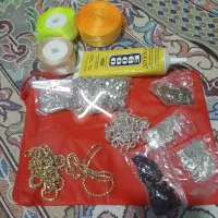چسب لباس و نگین متری