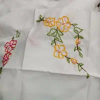 دستمال گلدوزی|صنایع دستی و سایر لوازم تزئینی|برازجان, |دیوار