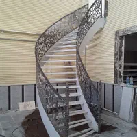 پله دوبلکس و نرده