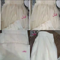 باز و نصب پرده همراه با شستشو