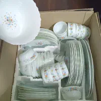 سرویس 76پارچه گل ویکتوریا رویال اصل|ظروف سرو و پذیرایی|کرج, حصارک پایین|دیوار