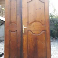 درب واحد، چوبی، نراد،درب منزل،درب ورودی|مصالح و تجهیزات ساختمان|خرمآباد (تنکابن), |دیوار